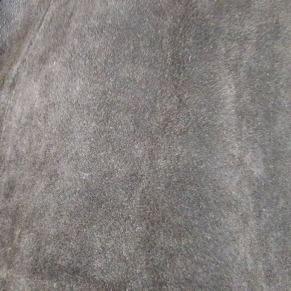 Lorenzino Mens Suede Leather & Wool Crewneck Sweater Sz XXL Mixed Media Eclectic - Picture 7 of 10